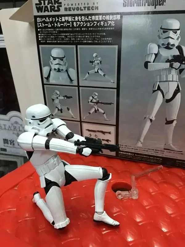 star wars action figure darth vader stormtrooper revoltech star wars lightsaber light saber sword robot action