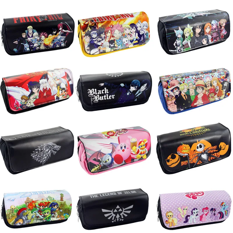 

Children's cartoon pen bag students pencil case, stationery pen bag