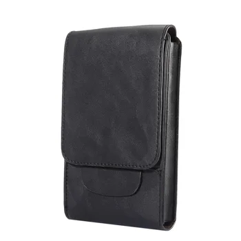 

6.5" Crazy Horse Men's Universal Bag for Xiaomi MI Max 2 Retro Waist Pouch for Huawei Note 8 Note 10 mate 7 8 10 Pro P20 10 Case