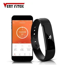 Smart Wristband Heart Rate Monitor Bluetooth Sport Bracelet Band Pedometer Fitness Tracker pk fitbits ID115 HR Mi 2 P1 Smartband