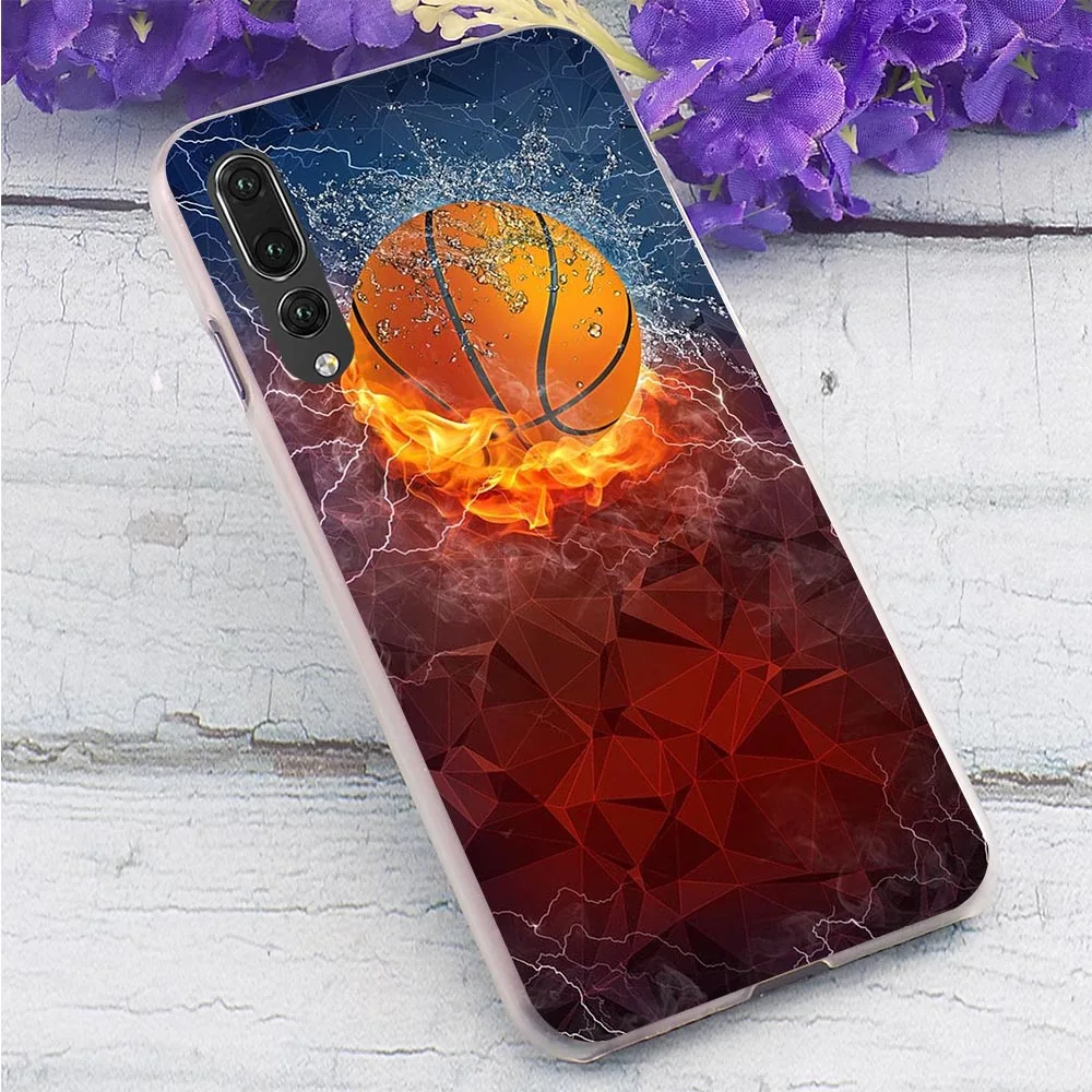 Чехол для телефона Huawei P20 Lite баскетбольный Темный чехол P9 Mini P10 20 30 Pro P Smart Mate 10
