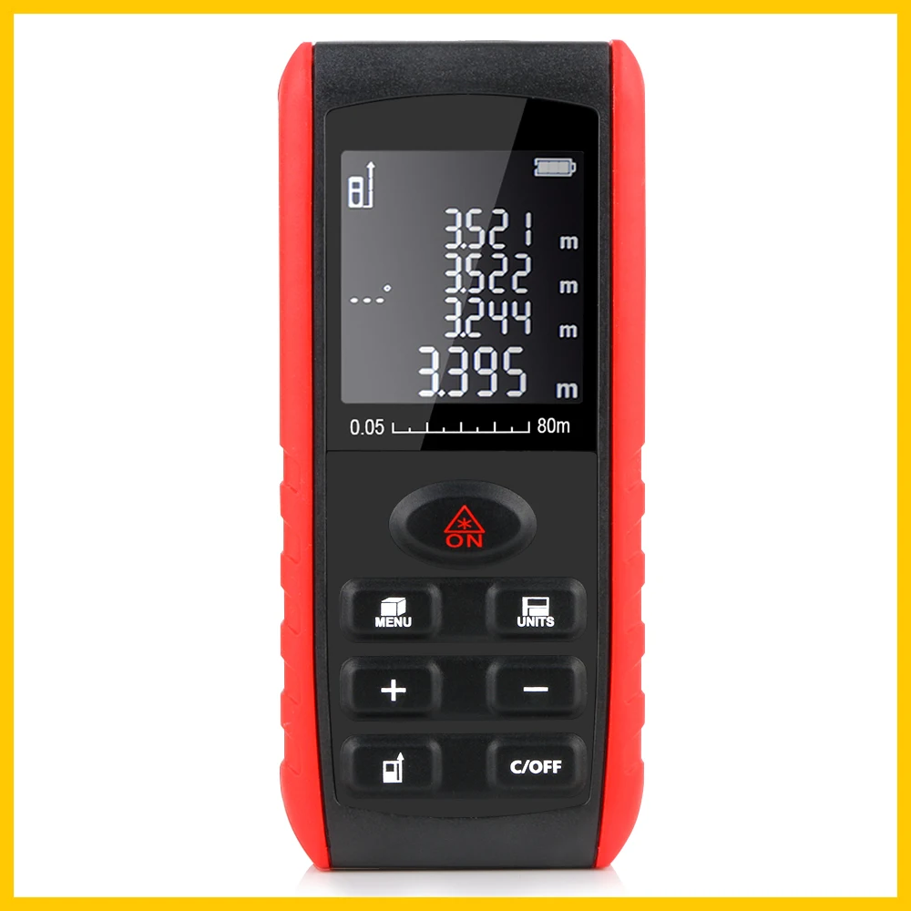RZ Laser Rangefinder Distance Meter Digital Tape MeasureTilt Function Handheld Tools 40m 60M 80M 100M Laser Range Finder RZ Laser Rangefinder Distance Meter Digital Tape MeasureTilt Function Handheld Tools 40m 60M 80M 100M Laser Range Finder
