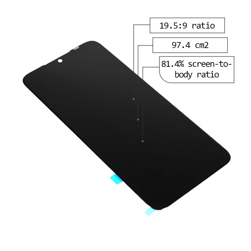 10 шт./партия для Xiaomi для Redmi Note 7 ЖК-дисплей сенсорный дигитайзер для Redmi Note 7 Ремонт экрана DHL EMS