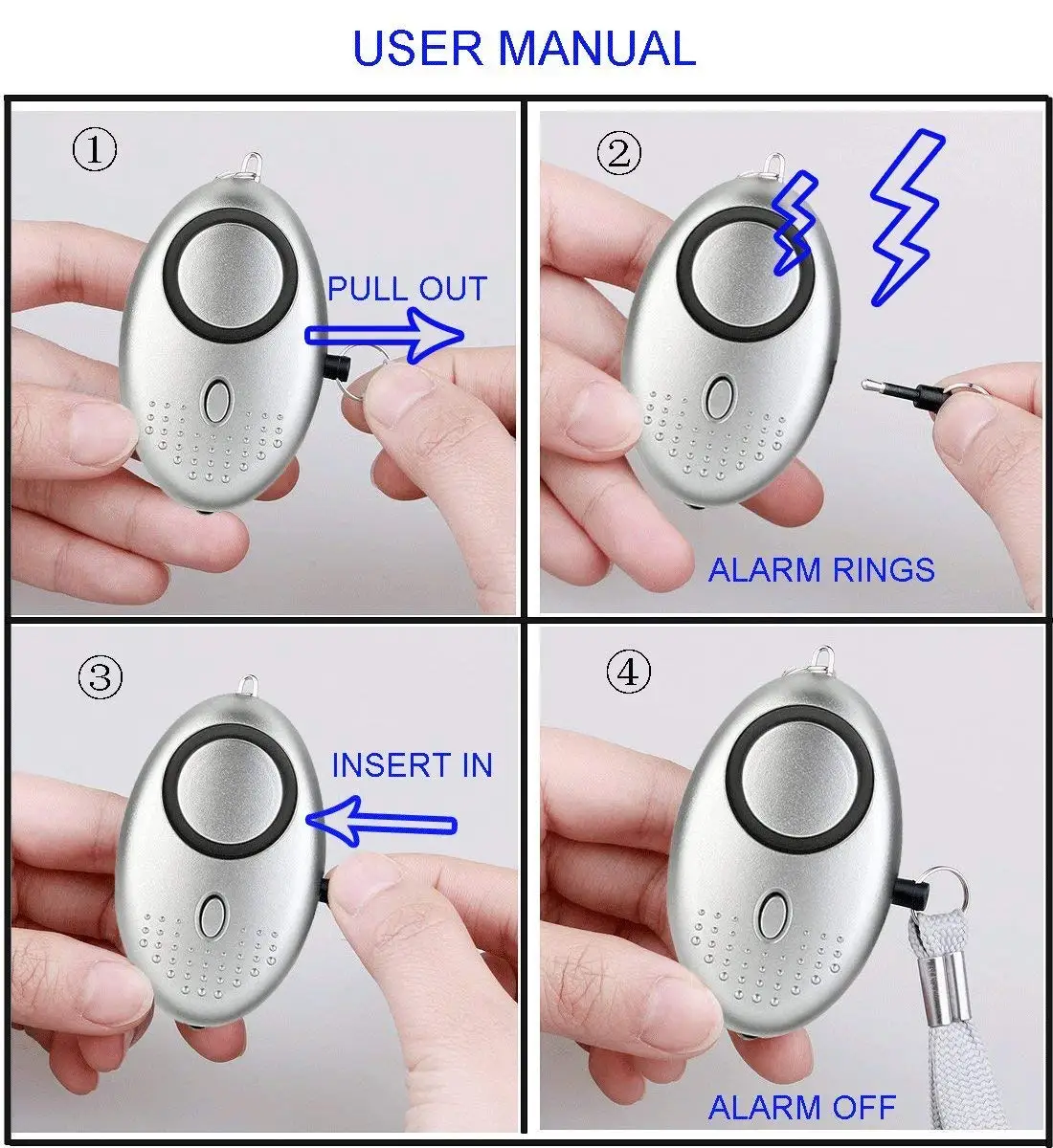 velhos mulheres carregando um alarme de panico 05