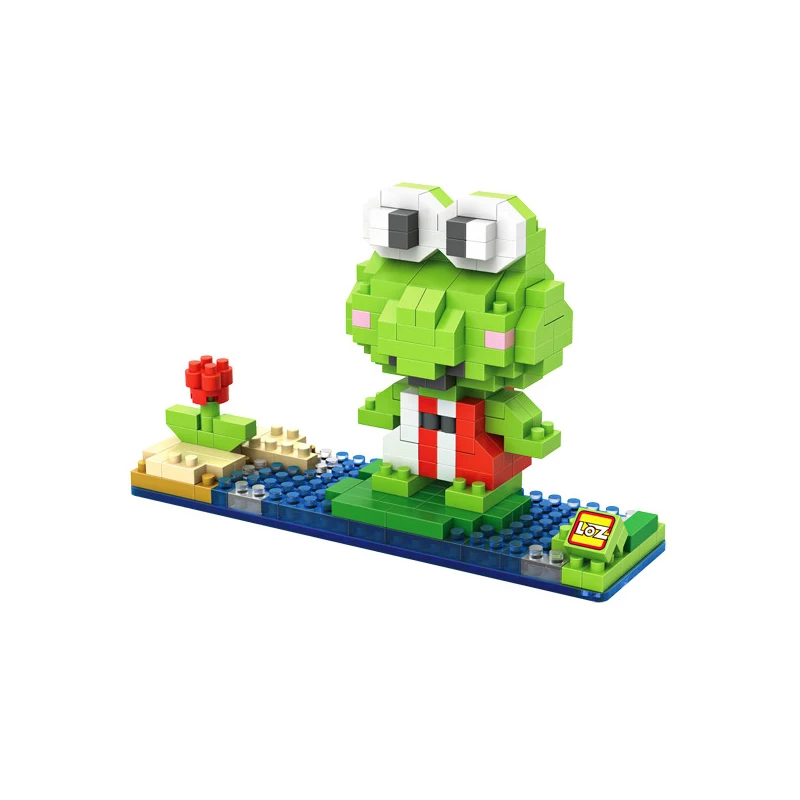 LOZ Алмазный Блок Тоторо строительные блоки лягушка Keroppi Пингвин кирпичи фигура