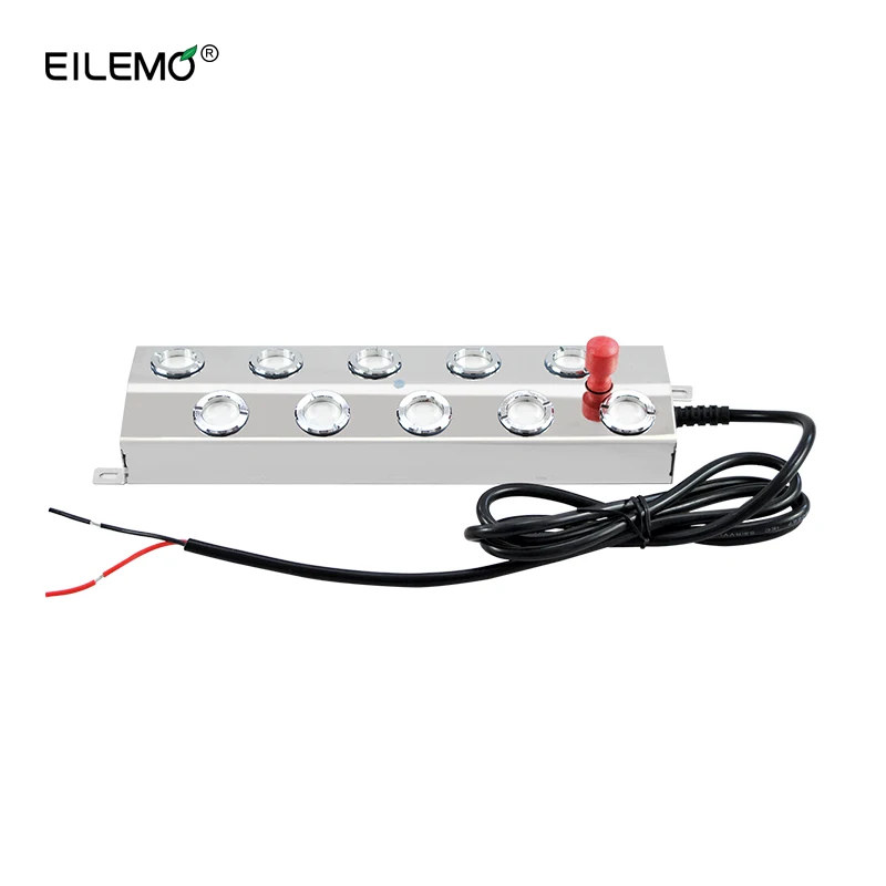 

EILEMO 5000ML/H 10 Head 5KG Ultrasonic Air Humidifier Mist Maker Diffuser Stainless Steel Fountain Atomizers Aromatizador Fogger