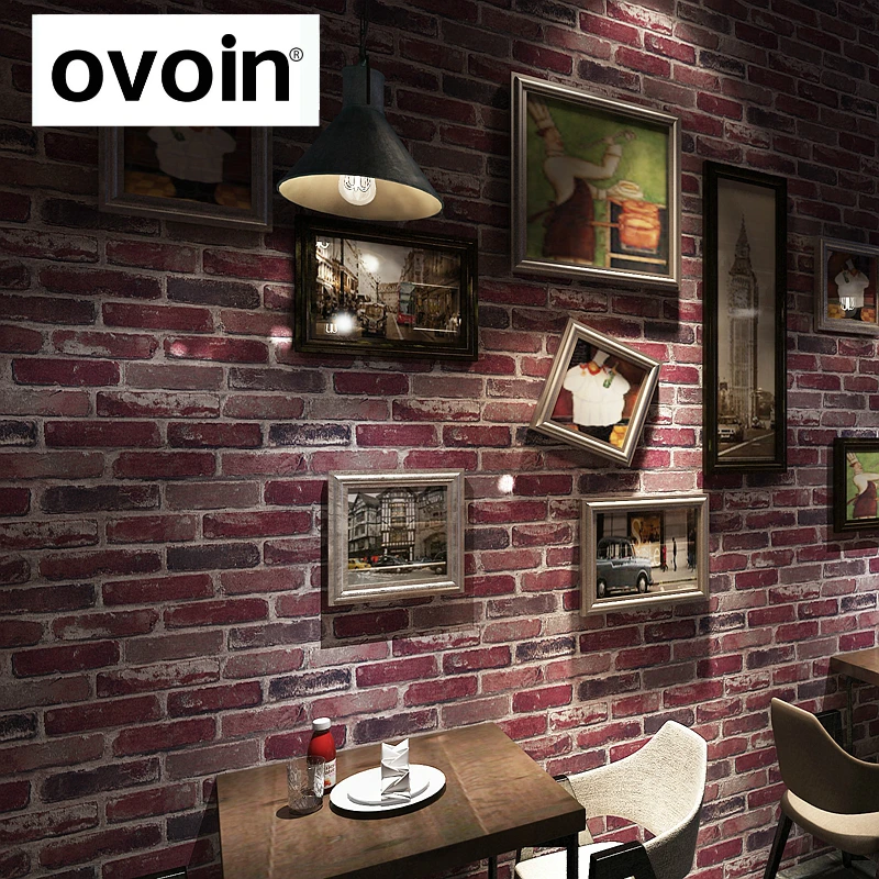 Rustic Vintage 3D Faux Brick Wallpaper Roll Vinyl Old Stone Wall Paper For Restaurant Cafe Decor Colors Yellow Red Black Grey In Wallpapers From Home Rustic Vintage 3D Faux Brick Wallpaper Roll Vinyl Old Stone Wall Paper For Restaurant Cafe Decor Colors Yellow Red Black Grey In Wallpapers From Home