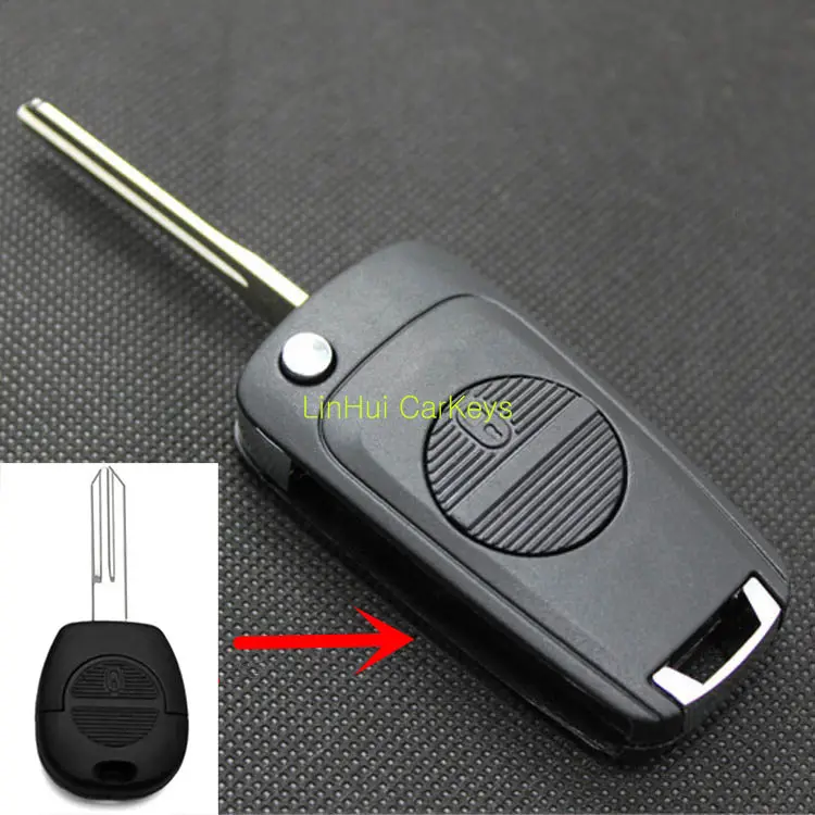 Us 4 45 8 Off Pinecone Key Case For Nissan Cefiro A33 Car Key 2 Buttons Uncut Brass Blade Modified Remote Key Shell Cover 1 Pc In Car Key From