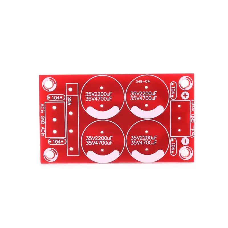 

Dual Power Rectifier Filter Board Power Supply Board Positive Negative Voltage Dual Power PCB Bare Board