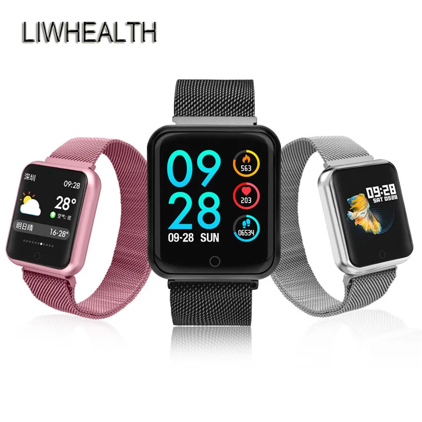 

Luxury Smart Band Watch Heart Rate/Blood Pressure Smartband IP68 Swim Bracelet For IOS/Xiaomi/Honor VS Xiomi Mi Band 2/3/4 Not