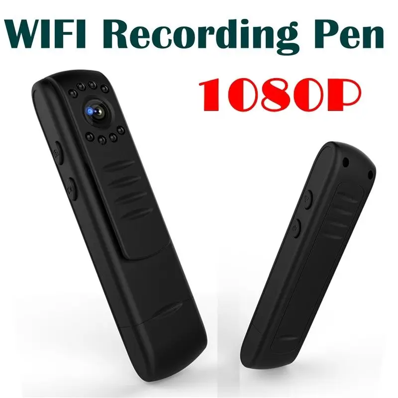 Free shipping!L7 1080P HD WIFI Mini Camera Security Monitor Worn Body Camera Record Pen DVR