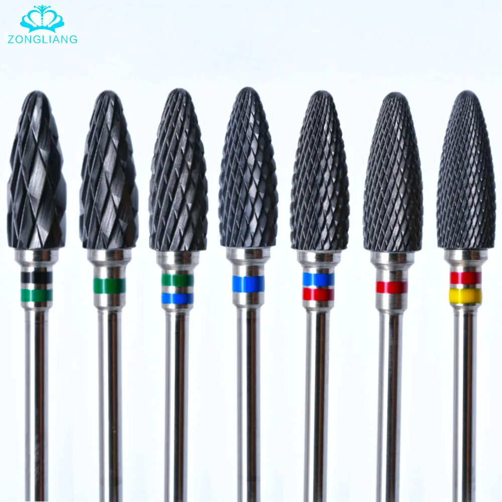 Ceramic nail drill bit manicure pedicure nail machine accessories