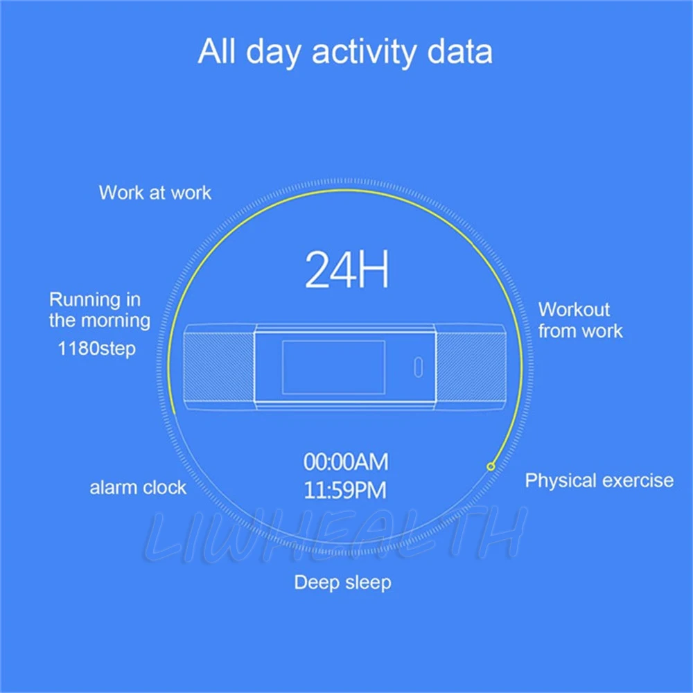 smart watch wristband id115 plus xiaomi mi band 2 3 (16)