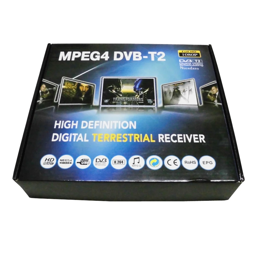 Новинка HD PVR цифровой наземный MPG4 DVB T2 TV приемник H.264 1080P тюнер с USB оптовая продажа