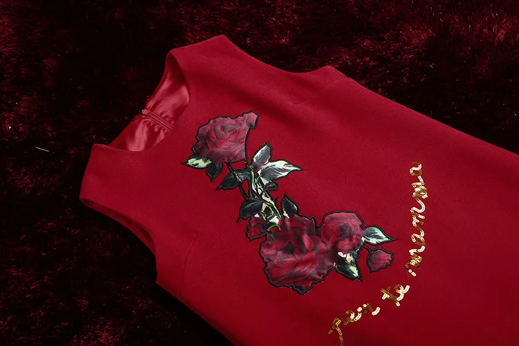 MoaaYina Мода Подиум плащ шерстяное пальто осень зима для женщин Роза аппликация блёстки 3 цвета элегантный кашемир согреться пальто