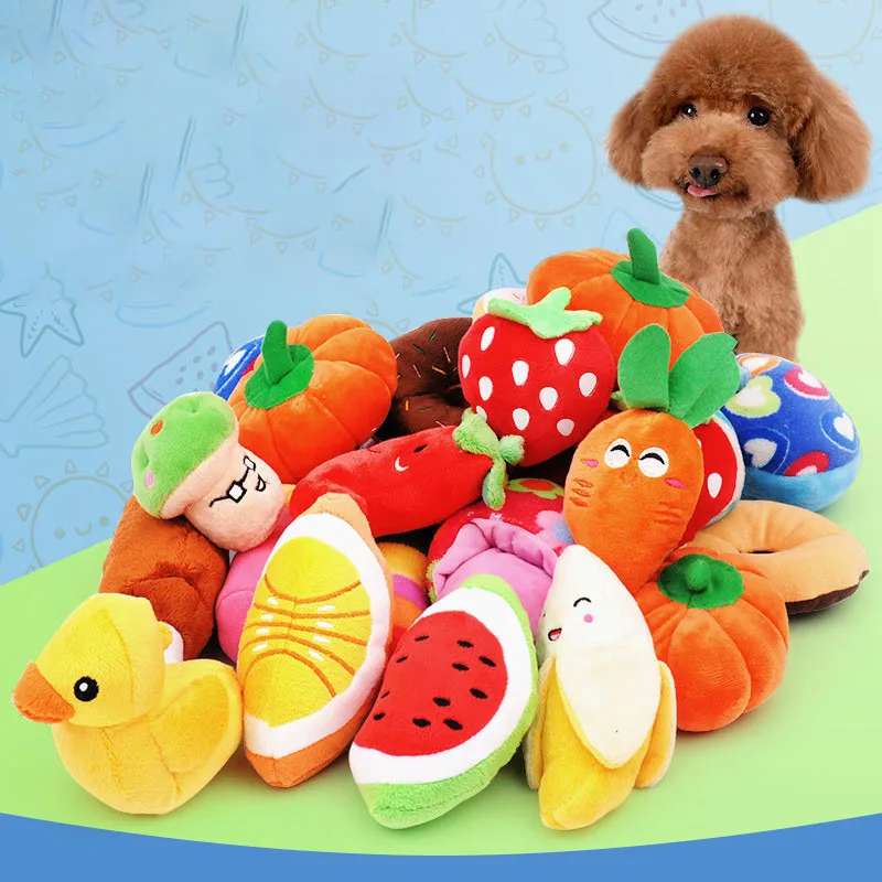 

Animal chew toy vocal doll toy screaming chicken bark small dog duck puppy interactive dog toy