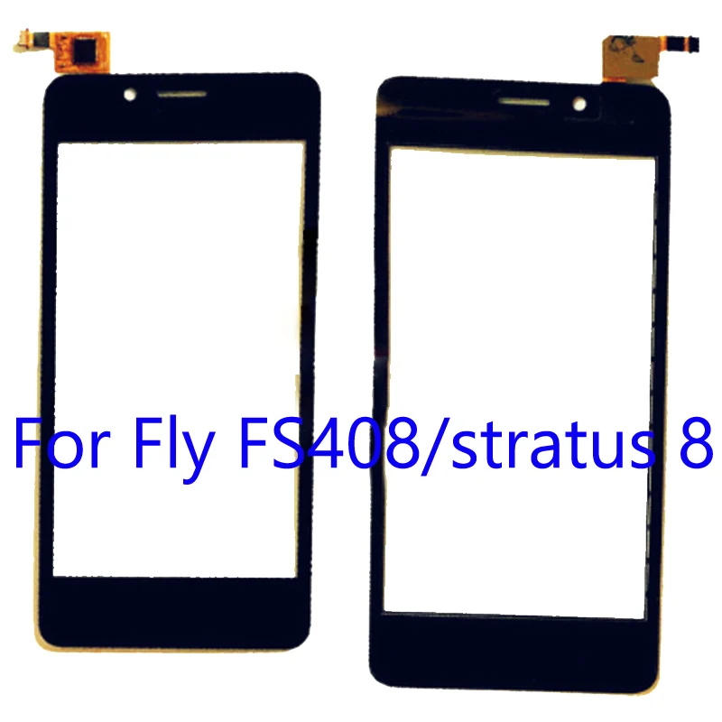 2pcs For Fly FS408 FS 408 Touch Screen panel Digitizer Sensor For Fly