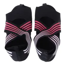 1 пара, носки для йоги, профессиональные, Нескользящие, эластичные, для занятий в помещении, для упражнений, мягкие, для начинающих женщин, с ремнем, для занятий пилатесом, спортом, танцами, фитнесом