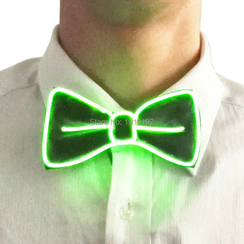 

For DJ's,ELbow Tie for party ,bar,club, 2019 Steady on Driver 10 Color Fashion Design Glowing Flashing LED Bow Tie electroniC
