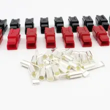 10 пар X 45A 600 в PP45 разъем питания красный черный PP45 силовой Полюс и 20 шт. контакты для Солнечный Караван Лодка