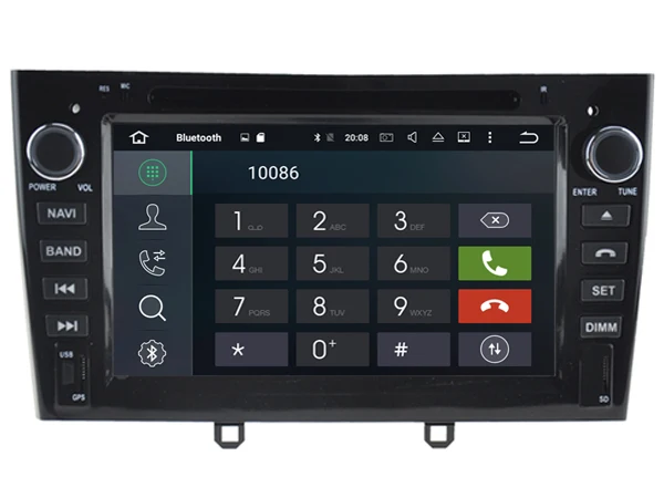Flash Deal Ips screen Android 8.0 Car Dvd Navi Player FOR PEUGEOT 408 2010 2011 gps auto stereo audio multimedia 3