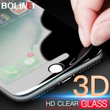 3D Мягкий край Полный Защитная крышка Стекло на iPhone 6 6s плюс Стекло 8 7 Plus закаленное Стекло для iPhone 6 Экран протектор