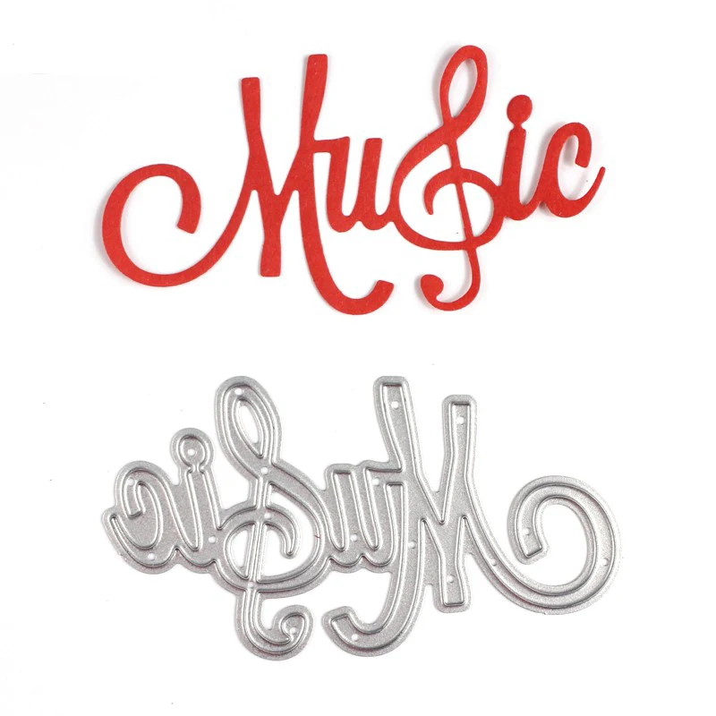 

SP Miusical Metal Cutting Dies For Scrapbooking DIY Cards Album Decoration Embossing Folder Stencils Die Cutter Template