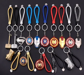 

The Avengers 3 Infinity war super hero action figuras iron man thanos spiderman hulk thor captain America keychain toys party