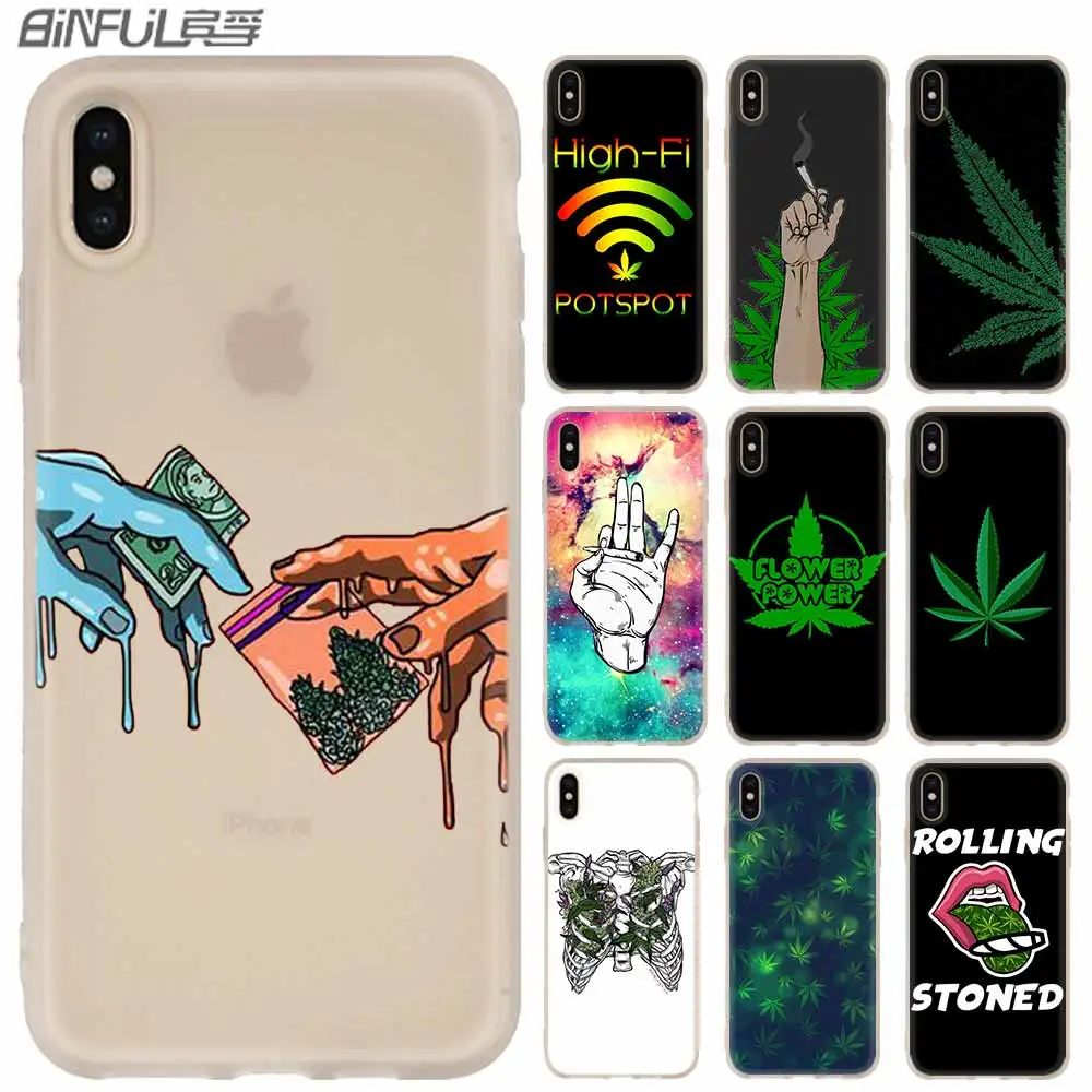 Silicone Soft Case FOR iPhone 11 Pro 2019 X XS Max XR For iPhone 5 5S SE 6S 6 4 4S 7 8 Plus Abstractionism Art High Weed 2020 Silicone Soft Case FOR iPhone 11 Pro 2019 X XS Max XR For iPhone 5 5S SE 6S 6 4 4S 7 8 Plus Abstractionism Art High Weed 2020