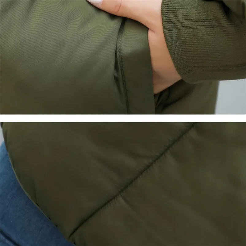 Fashion coats and jackets women winter ladies coats Winter Warm Coat Faux Fur Hooded Thick Slim Jacket Long Overcoat O15#N (12)