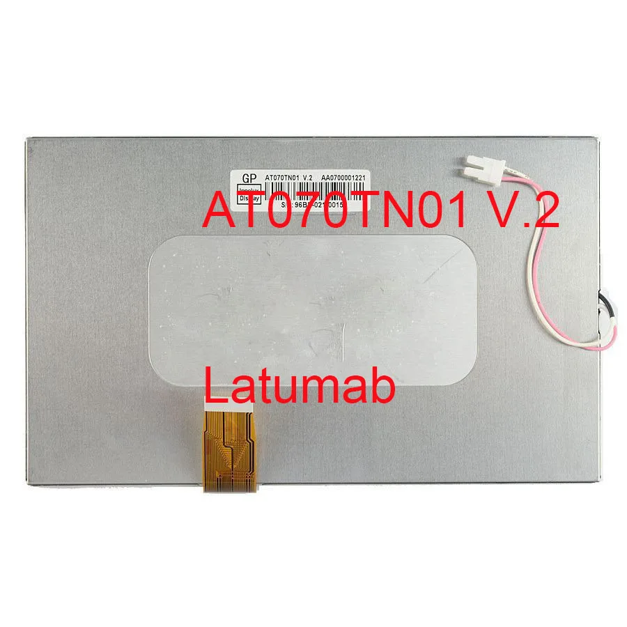 Новый 7,0 дюймовый ЖК-экран AT070TN01 AT070TN01 V.2 AT070TN01 V2 для автомобиля gps навигация ЖК-сенсорная панель Бесплатная доставка