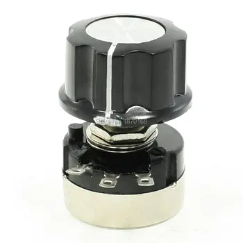 

RV24yn20s 2000 Ohms Single Turn Carbon Film Rotary Taper Potentiometer W Button