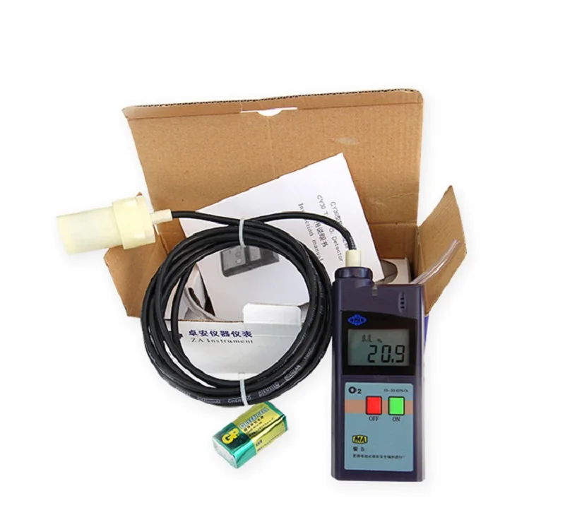 

Cable Type Oxygen Detection Alarm Meter Oxygen Meter