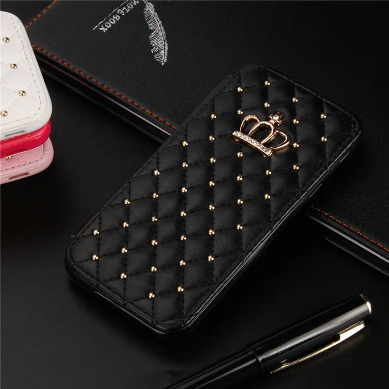 BELIAL Phone Case for iPhone 7 Case Wallet Flip Cover Luxury Diamond Leather Soft TPU Cover for iPhone X 5 5S SE 6 6s 7 8 Plus  (12)