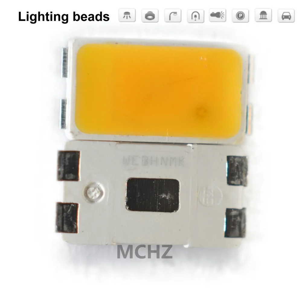 

200pcs SMD LED seoul SAW8KG0B 5730 5630 Chip 100-110LM 1W 20V 21V 22V naturally white 4000K Warm white 3000K 0.5W CRI 80-85