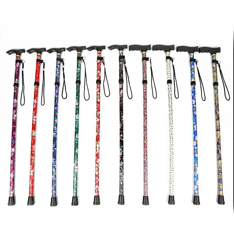 1pc Trekking Pole Durable Sports Supplies for Walking Climbing Hiking(Random Color