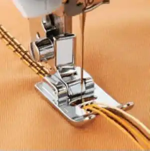 Máquina de coser doméstica clip de encendido//apagado de Clip De Cuero Calzado Rodillo de coser pie
