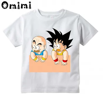 

Anime Dragon Ball Printed Children Casual T Shirt Boys and Girls Funny Tops Kids Great T-Shirt