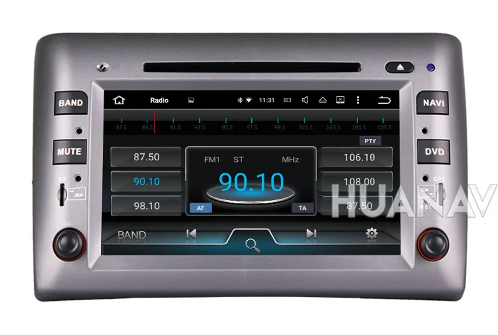 Best Car DVD player GPS navigation radio Stereo For Fiat Stilo 2002-2010 2 din auto multimidia head unit Android 8.0 4GB+32GB 3