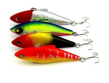 8.5cm 11.06g Fishing Lures Minnow 3D hard bait Weever Carp fishing Fresh Salt Water With 4# High Carbon Hook Fishing Tackle