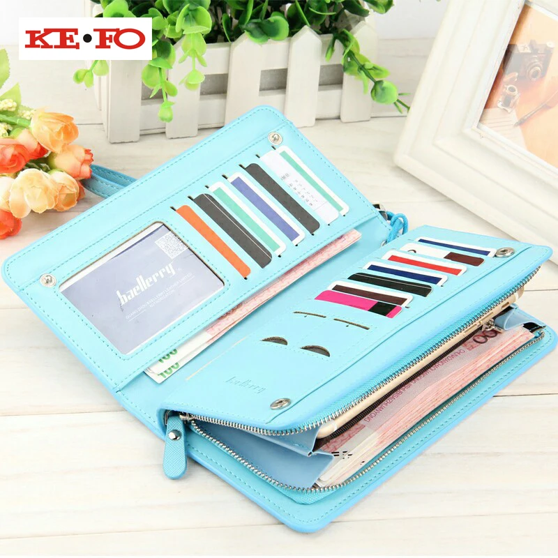 

Long Zipper Purse Women Wallet Purse Phone Pocket Wallet Case For Huawei P6 P7 P8 Lite 2017 P9 P10 Lite P10 Plus Universal Cover