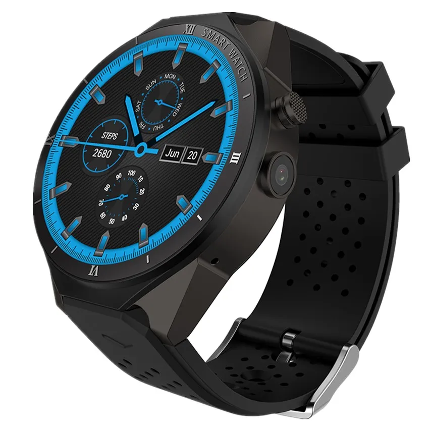 

KW88 Pro Smart Watch Android 7.0 OS Watch Men 1GB + 16GB Bluetooth WIFI 3G Smartwatch Support Camera Google store GPS Maps
