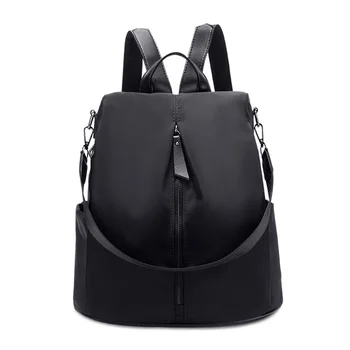 

022719 new hot lady casual nylon travel backpack female leisure bag
