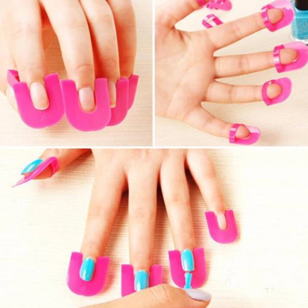 

Fashion Style DIY Manicure Nail Gel Model Clip Edge Polish Glue Overflow Beauty Tool Nail decoration Accesories High Quanlity