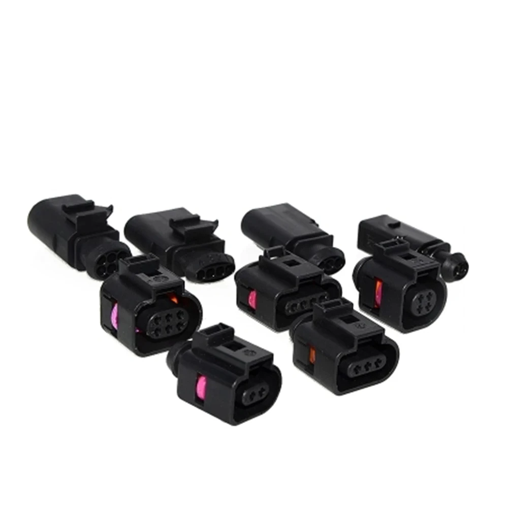 

1SET/5SET 2P/3P/4P/4P Round/6P/8P/10P pins 1.5 series For automotive coil Extension adapter electrical wires connector