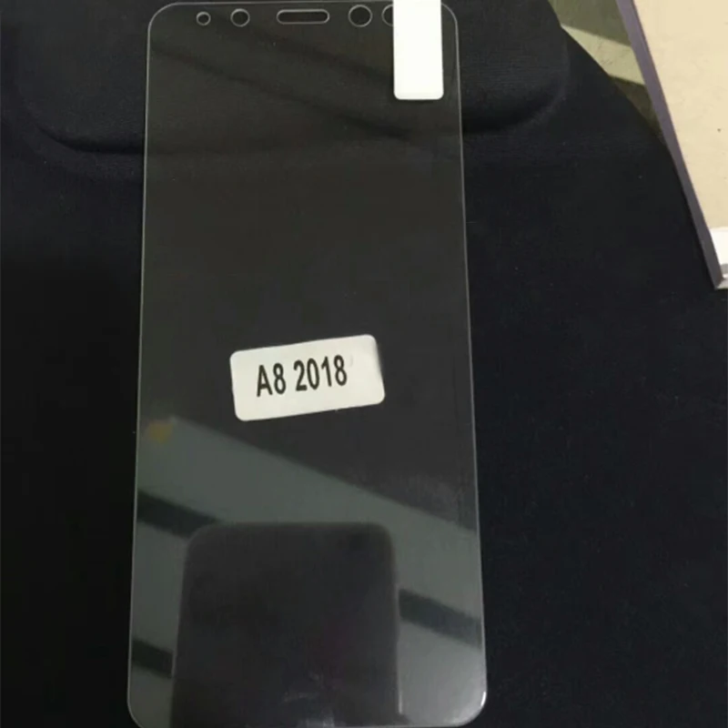 Высокое качество 9H 2.5D для закаленного стекла Samsung Galaxy A8 A9 A7 A5 2018 Защитная пленка