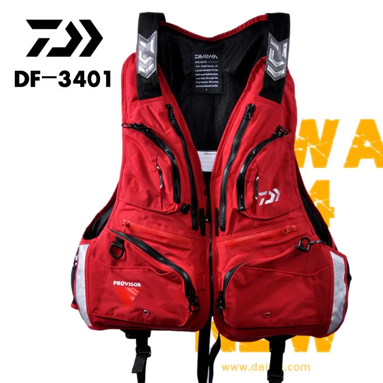 Новинка 2019 рыбацкая куртка Daiwa плавучесть 120 кг жилет для рыбалки известный бренд