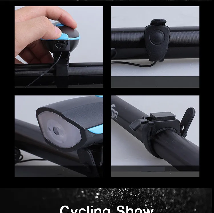 Waterproof Bicycle Light  Sounds Trumpet (11)