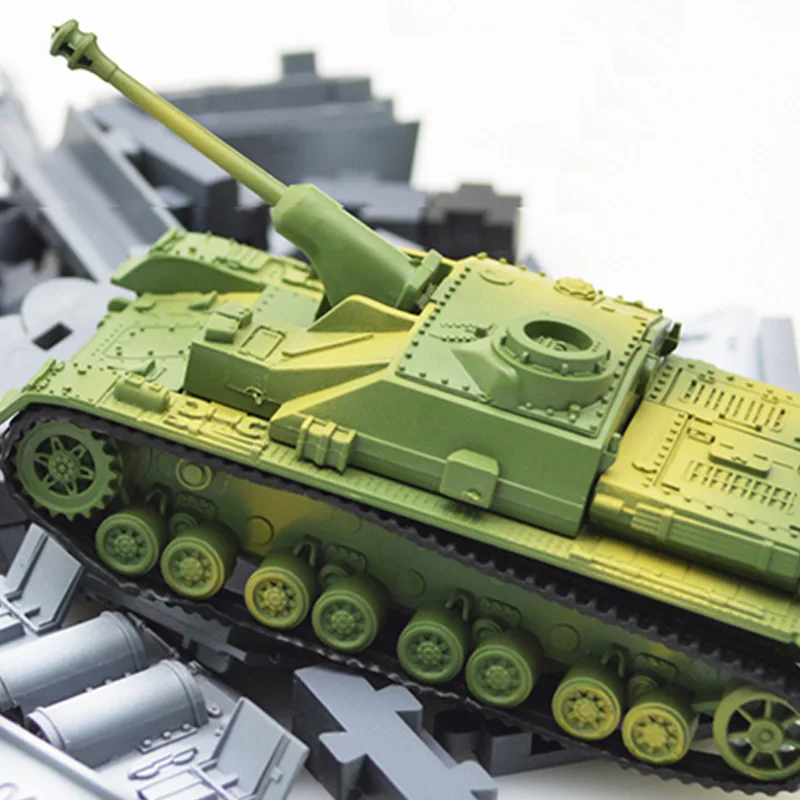 

4D Model Building Kits Assembly Sturmgeschutz Iv Tank Assault Educational Toys Collection High-Density Material