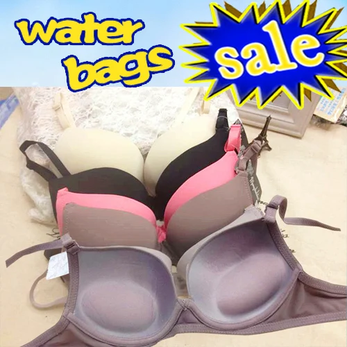 Fashion Magic Massage Water bag Pads Bras Strapless underwear Sexy